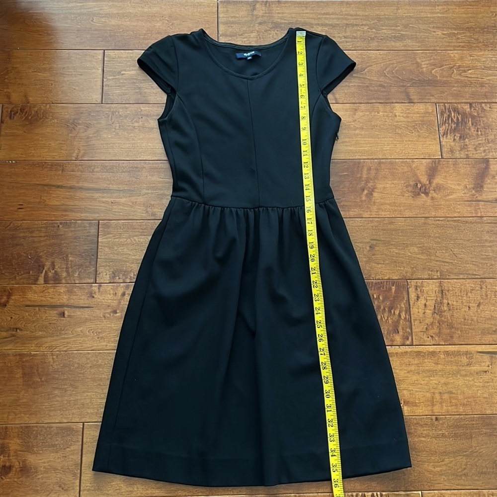Madewell ponte screenplay black dress with two side pockets Size XS - Picture 8 of 16